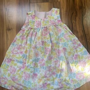 Savannah Pastel Floral Kids Dress